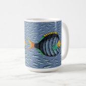 Mug Poisson-poule petit poisson (Devant droit)