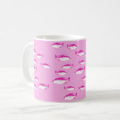 Mug Poisson rose (Devant gauche)