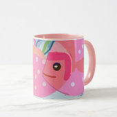 Mug Poisson rose (Devant droit)