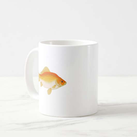 Mug Poisson rouge commun (Devant gauche)