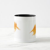 Mug Poisson rouge deux se croisant (Centre)
