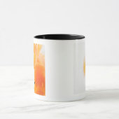 Mug Poisson rouge orange de lionhead (auratus de (Centre)