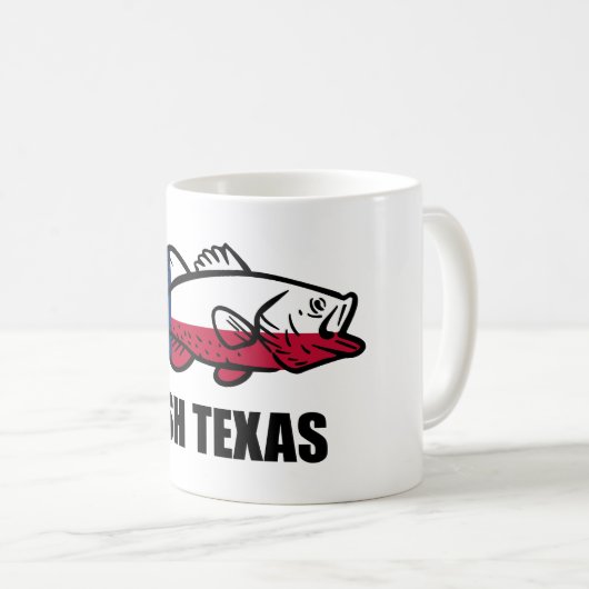 Mug Poisson Texas (Devant droit)