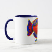 Mug Poisson unique et coloré (Gauche)