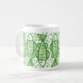 Mug Poisson - Vert Avocado (Devant gauche)