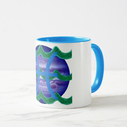 Mug Poissons (Devant droit)