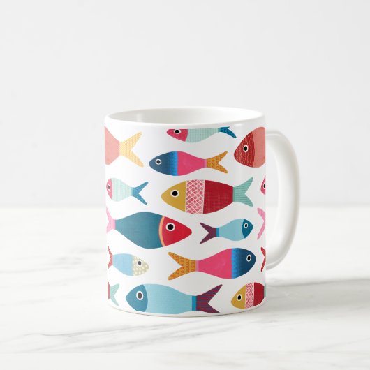 Mug Poissons (Devant droit)