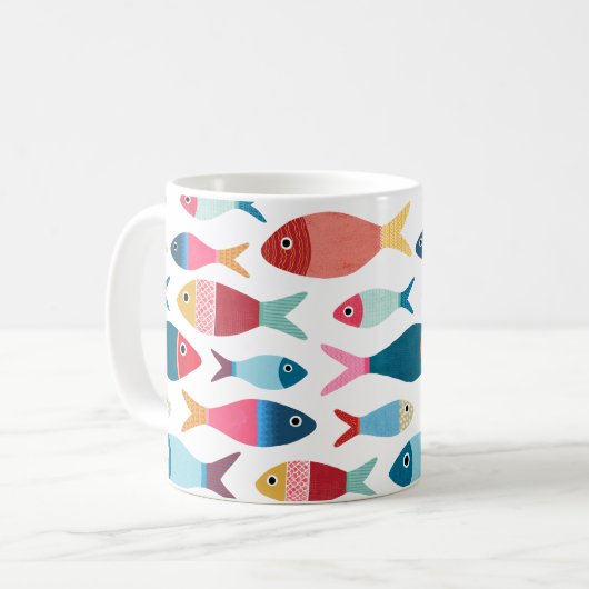 Mug Poissons (Devant gauche)