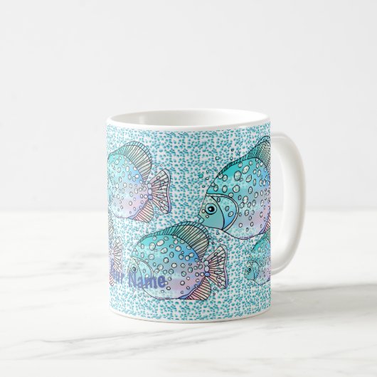 Mug Poissons (Devant droit)