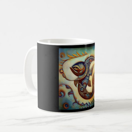 Mug Poissons 2 (Devant gauche)