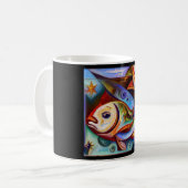 Mug Poissons 8 (Devant gauche)