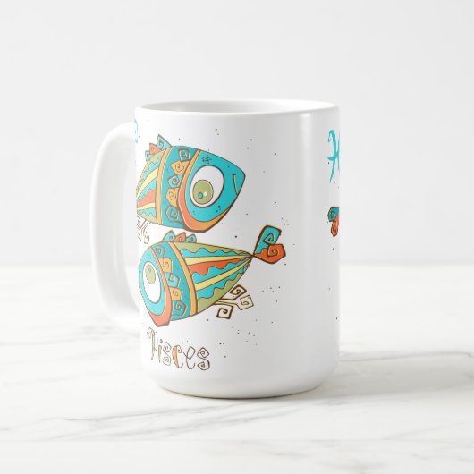 Mug Poissons adorables (Devant gauche)