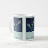 Mug Poissons Constellation Zodiaque Vintage Astrologie (Devant gauche)