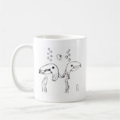 Mug poissons de caresse (Gauche)