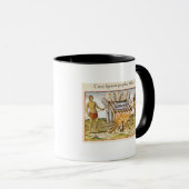 Mug Poissons de cuisine (Devant droit)