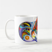 Mug Poissons de Dali (Gauche)
