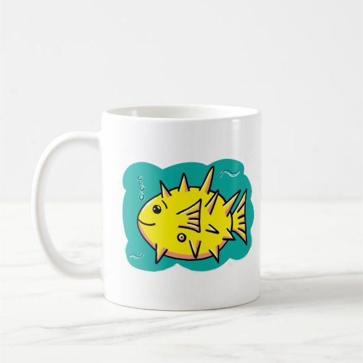Mug Poissons de décolleur (Gauche)
