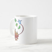 Mug Poissons de lanterne de Jebus (Devant gauche)