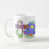 Mug poissons de l'espace (Gauche)