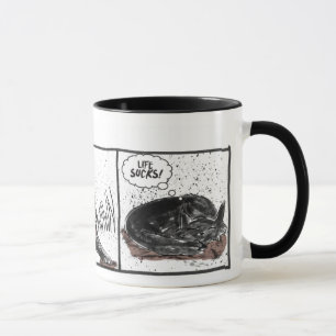Mug Poissons de Marley : La vie suce
