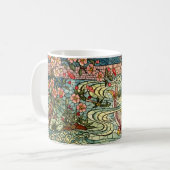 Mug Poissons de mosaïque (Devant gauche)