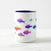 Mug Poissons de natation (Centre)
