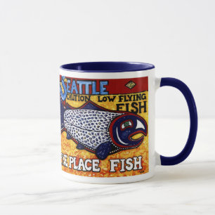 Mug Poissons de place de Pike