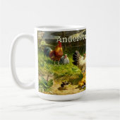 Mug Poissons De Poulets Et Bébés À La Ferme (Gauche)