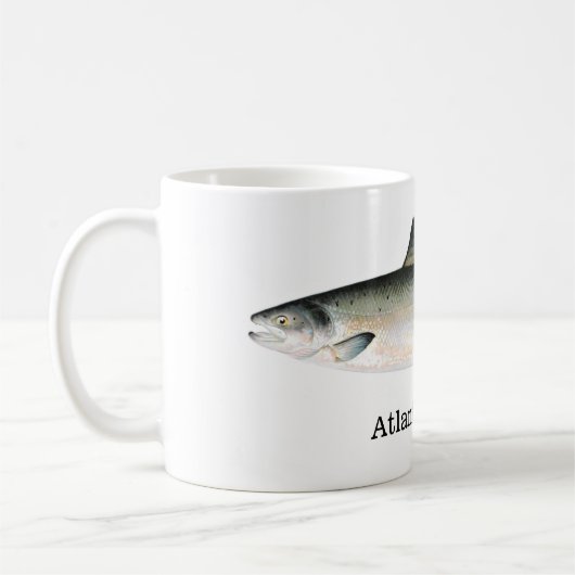 Mug Poissons de saumon atlantique (Gauche)