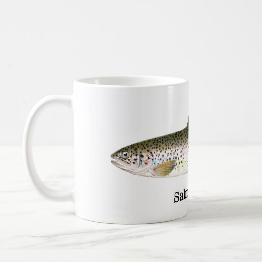 Mug Poissons de truite saumonée (Gauche)
