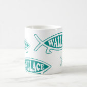 Mug Poissons d'évolution d'Alfred Wallace (Centre)