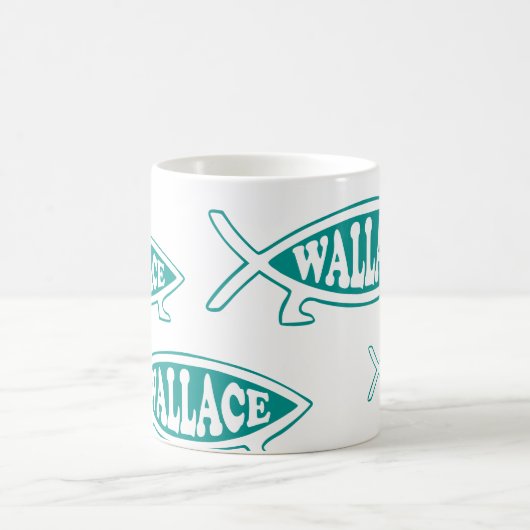 Mug Poissons d'évolution d'Alfred Wallace (Centre)
