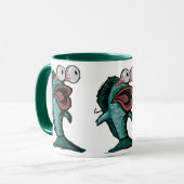 Mug Poissons effrayés (Devant gauche)