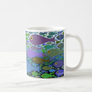 Mug poissons en mer