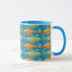 Mug Poissons en pot