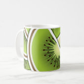 Mug Poissons funky kiwi (Devant gauche)