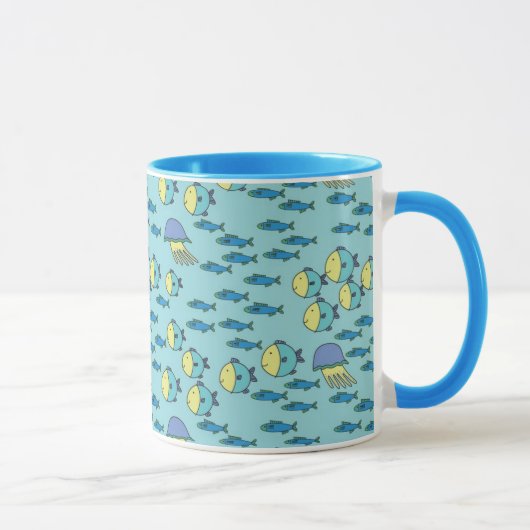 Mug Poissons heureux (Droite)