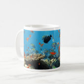 Mug Poissons Naturescape de récif coralien (Devant gauche)