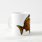 Mug Poissons oranges (Devant gauche)