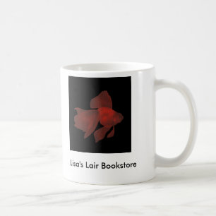 Mug Poissons - poisson rouge de Veiltail - promo