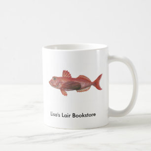 Mug Poissons - promo Pointu-Rostré de librairie de