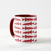 Mug Poissons rouges de Muskie (Devant gauche)