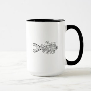 Mug Poissons stylisés