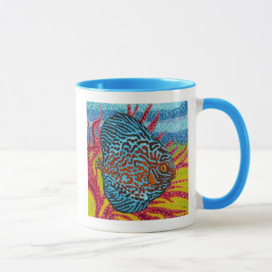 Mug Poissons tropicaux brillants II