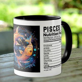 Mug Poissons Zodiac