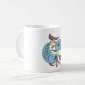 Mug Poissons Zodiac Horoscope (Devant gauche)