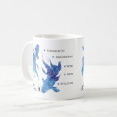 Mug Poissons Zodiac Traits Musique (Devant gauche)