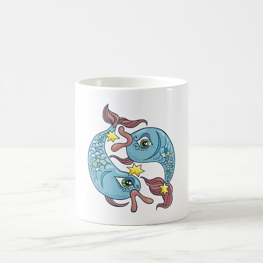 Mug Poissons Zodiaque Poisson Céleste Astrologie
