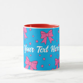 Mug Poitrine rose esthétique personnalisée