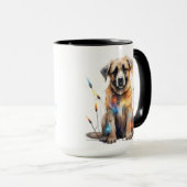 MUG POIVRE ANATOLIEN SHEPHERD ADORABLE NOËL (Devant droit)